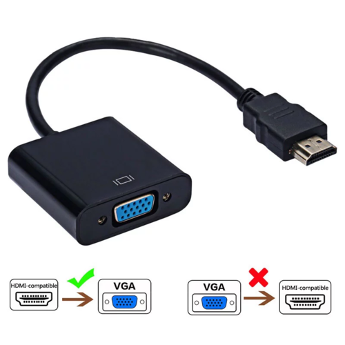 1080P HDMI-compatible to VGA Adapter